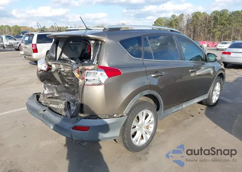 2014 Toyota Rav4 Limited from USA, damaged, VIN 2T3YFREV7EW080099